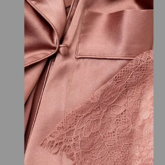 💋 Beautiful Cami NYC silk lace kimono robe - Picture 6 of 7